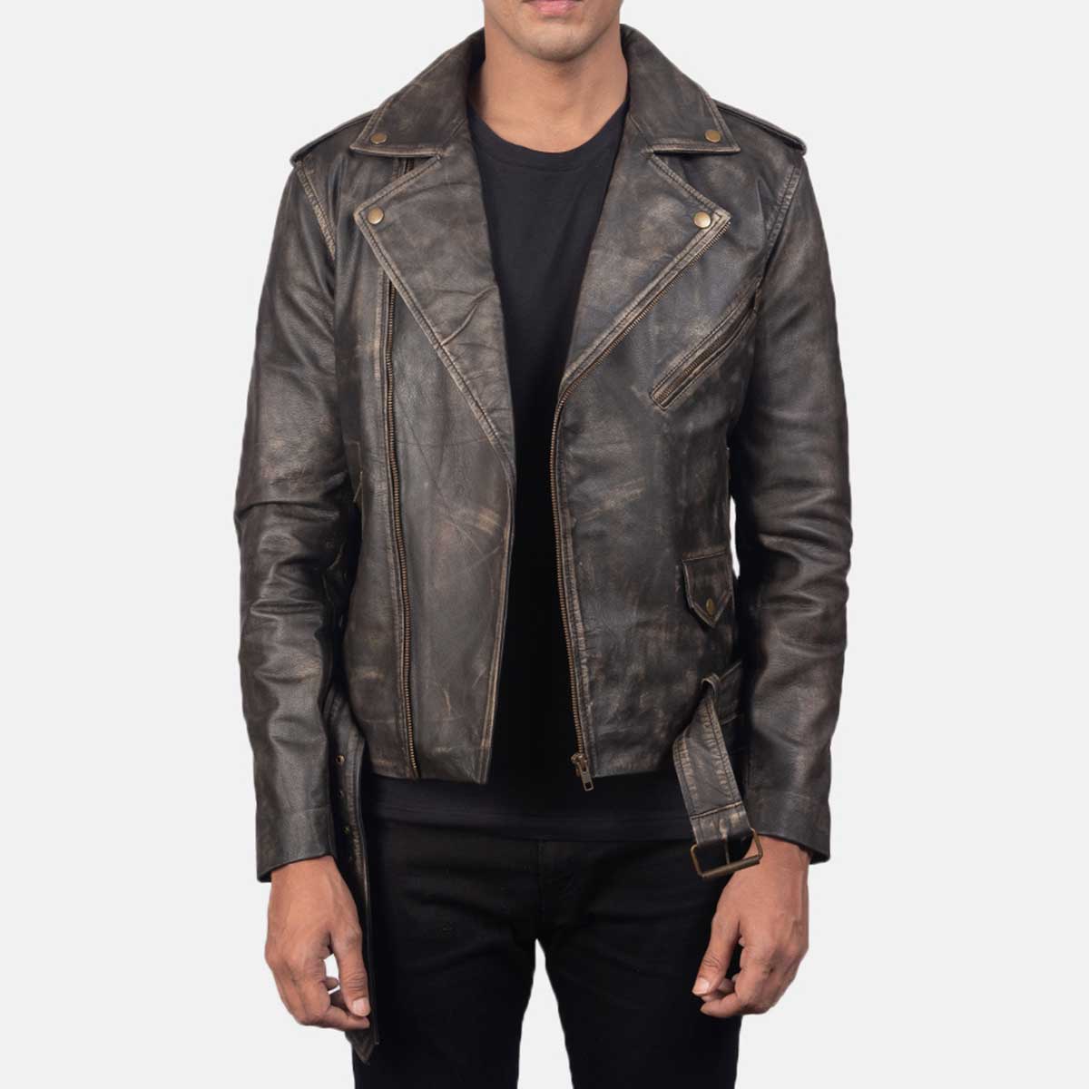 Vintage Leather Jacket for Men & Women- The Vintage Leather